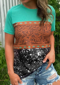 Women's Flower Print T Shirts