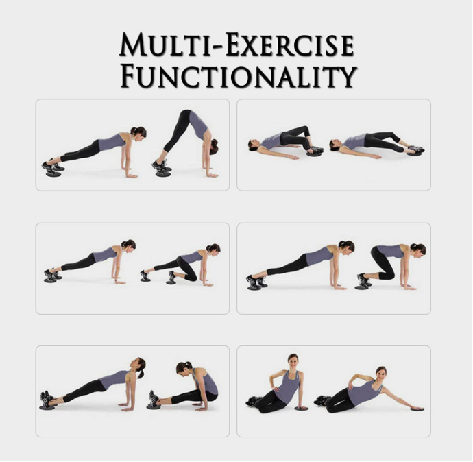 Fitness core sliding discs(2Pcs)