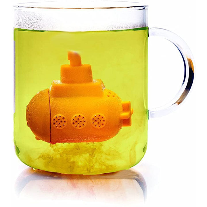 【50% discount for a limited time】Silicone Yellow Submarine Tea Infuser