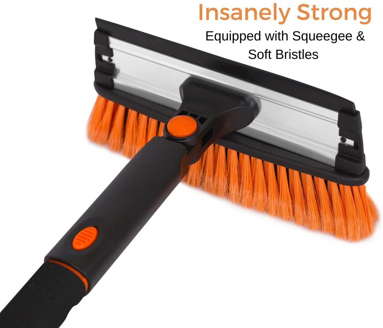 Detachable and Extendable Snow Brush