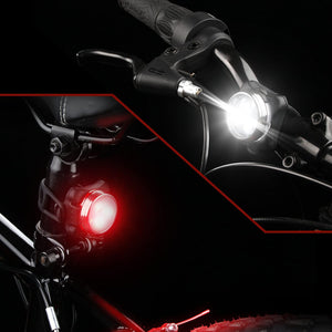 【50% Discount For a Limited Time】USB Rechargeable Bicycle Light Set