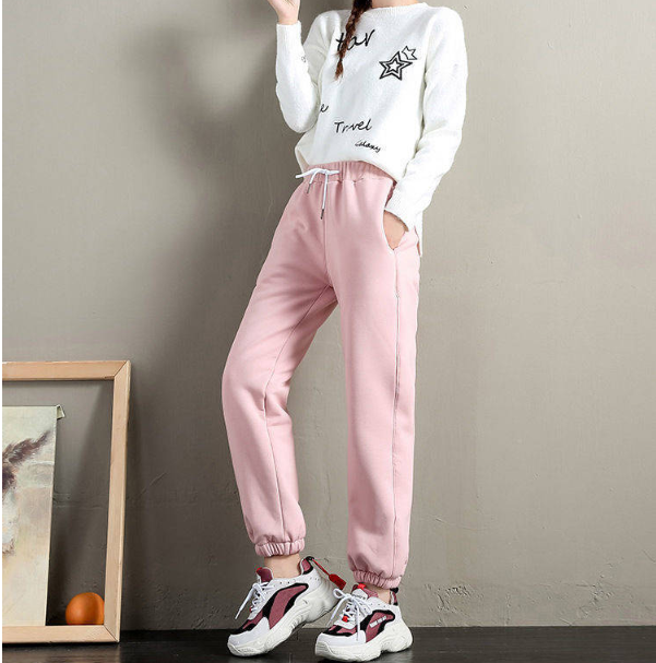 Winter active thick cashmere pants