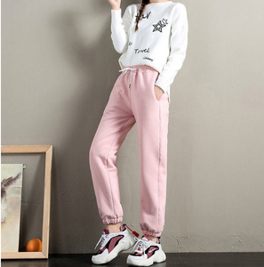 Winter active thick cashmere pants