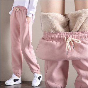 Winter active thick cashmere pants