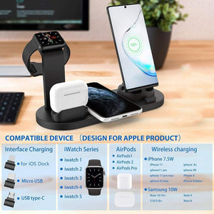 Pabenco™ 4 in 1 Wireless Charger Station