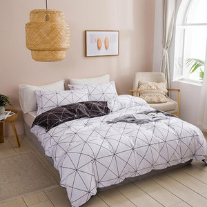 Geometric Modern Duvet Cover Set