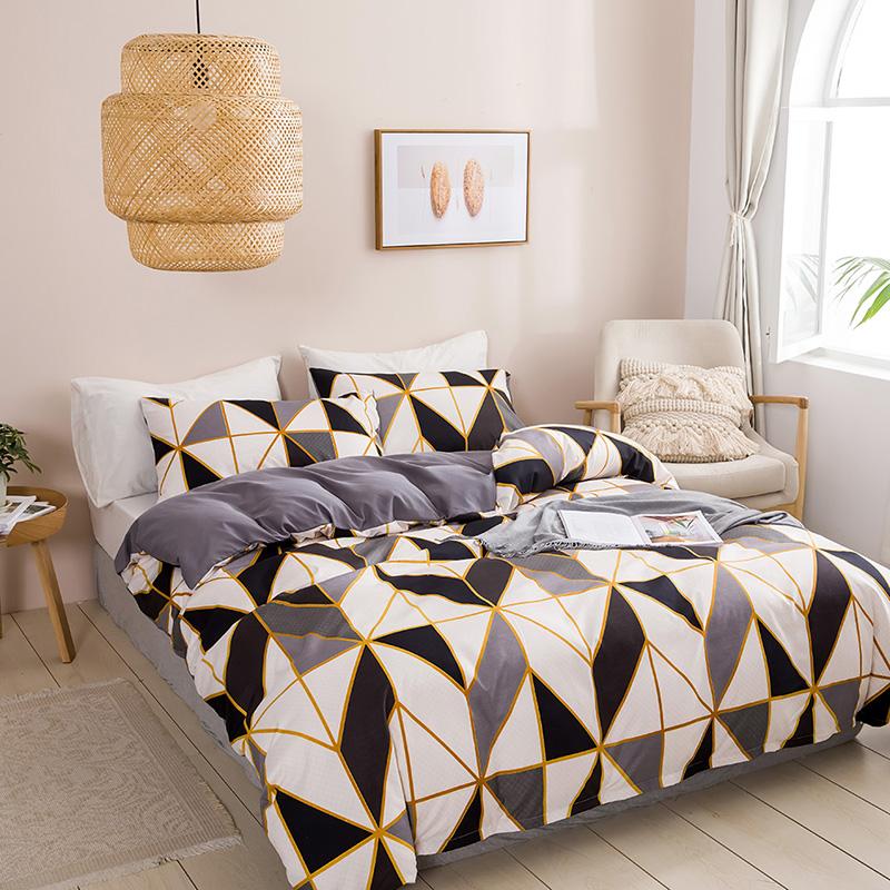 Geometric Modern Duvet Cover Set