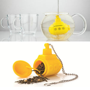 【50% discount for a limited time】Silicone Yellow Submarine Tea Infuser