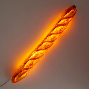 Bread Lamps - Illuminated Croissants, Baguettes, and Dinner Rolls