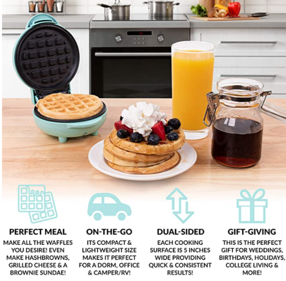 【50% Discount For A Limited Time】Mini waffle maker