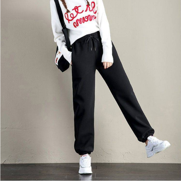 Winter active thick cashmere pants