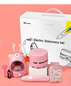 Electric stationery set